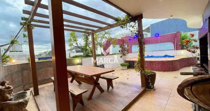 Cobertura à venda, 3 quartos, 1 suíte, 4 vagas, buritis - belo horizonte/mg