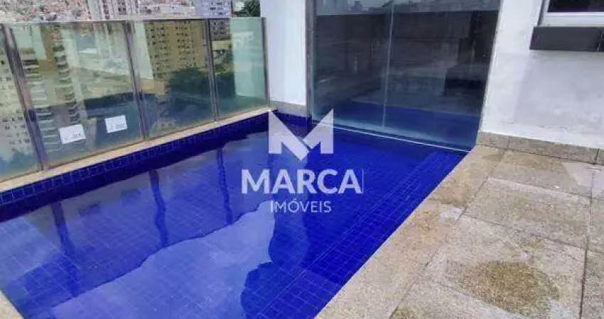 Cobertura à venda, 1 quarto, 1 suíte, 2 vagas, luxemburgo - belo horizonte/mg