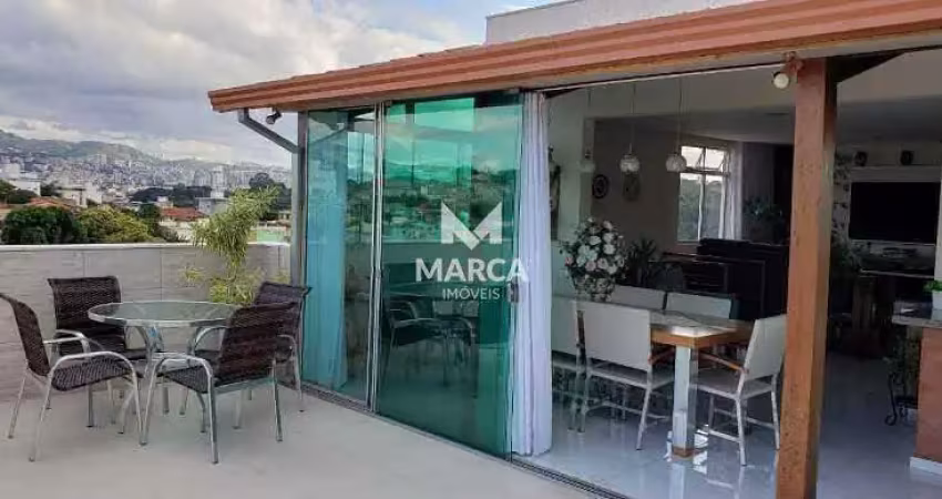 Cobertura à venda, 3 quartos, 1 suíte, 2 vagas, santa inês - belo horizonte/mg