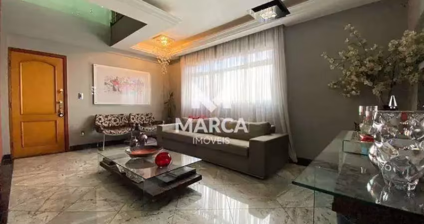 Cobertura à venda, 4 quartos, 2 suítes, 2 vagas, santa rosa - belo horizonte/mg