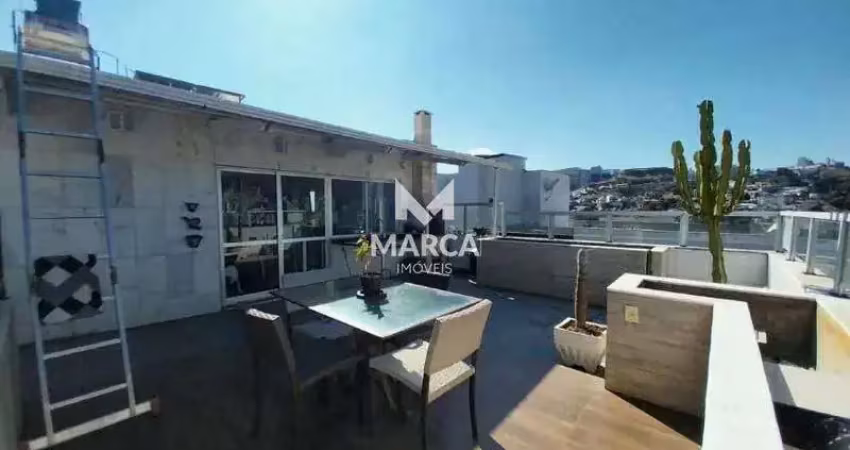 Cobertura à venda, 3 quartos, 1 suíte, 2 vagas, estoril - belo horizonte/mg