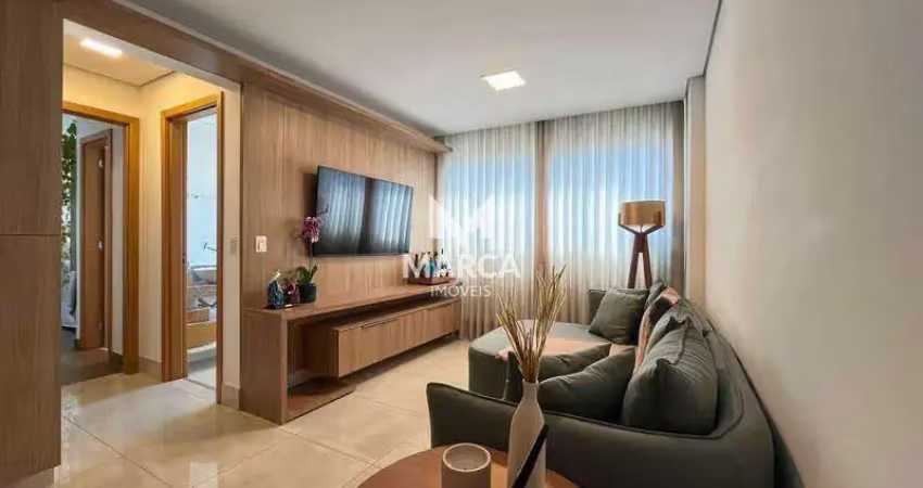Apartamento à venda, 2 quartos, 1 suíte, 2 vagas, liberdade - belo horizonte/mg