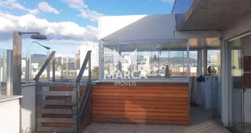 Cobertura à venda, 3 quartos, 1 suíte, 3 vagas, colégio batista - belo horizonte/mg