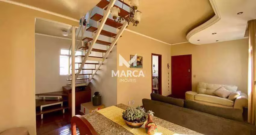 Cobertura à venda, 4 quartos, 2 suítes, 2 vagas, sagrada família - belo horizonte/mg