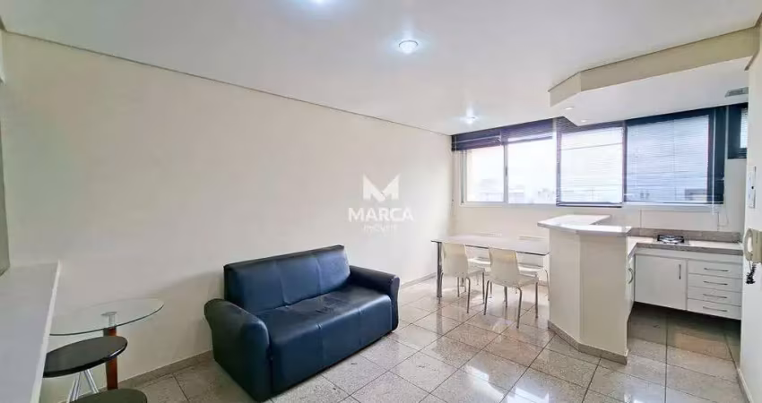 Flat mobiliado pronto para morar - 1 vaga de garagem - 50m² no luxemburgo
