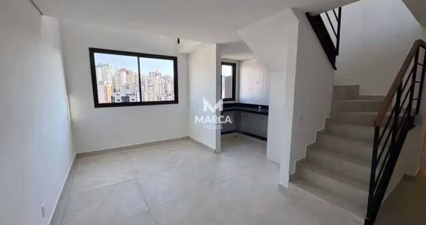 Cobertura à venda, 2 quartos, 1 suíte, 2 vagas, serra - belo horizonte/mg