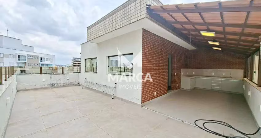 Cobertura para aluguel, 3 quartos, 1 suíte, 2 vagas, calafate - belo horizonte/mg