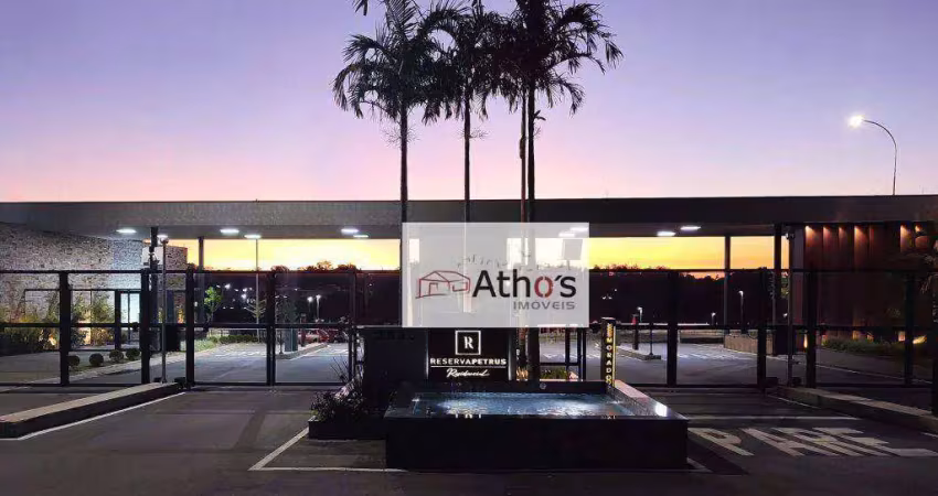 Terreno à venda, 1150 m² por r$ 1.100.000 - reserva petrus - indaiatuba/sp