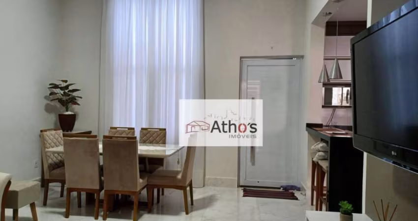 Casa a venda, Cond. Montreal Residence, 3 dorm. sendo 2 suites e 1 planejado com escritório, sala ampla, cozinha integrada, vaga para 2 carros