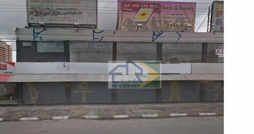 Salão no centro para alugar, 84m² por r$ 5.315/mês - centro - suzano/sp (garantia fiador ou seguro fiança)