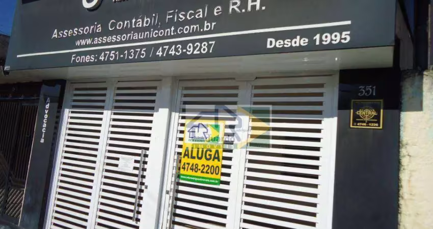 Casa comercial com 5 salas para alugar na Rua Félix Romanos, Sítio São José, Suzano