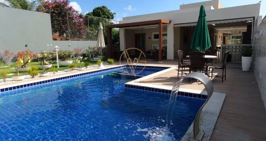Vendo casa com 4/4 -  condomínio parque do jacuípe - casa alto padrão