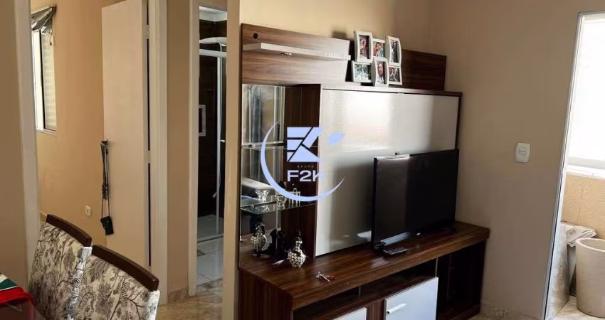 Apartamento à venda Vl. Mogilar 52m², 2 dormitórios, 1 banheiro, 1 vaga de garag