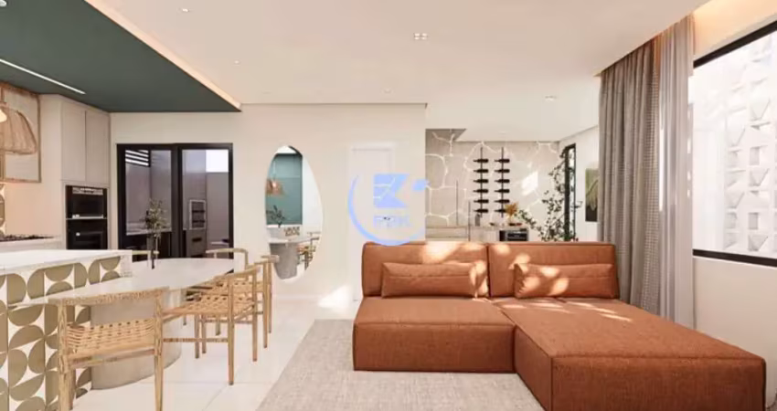 Casa de Condomínio VIla Suissa 96m², 3 domitórios(sendo 1 suíte), 1 lavabo. 1 va