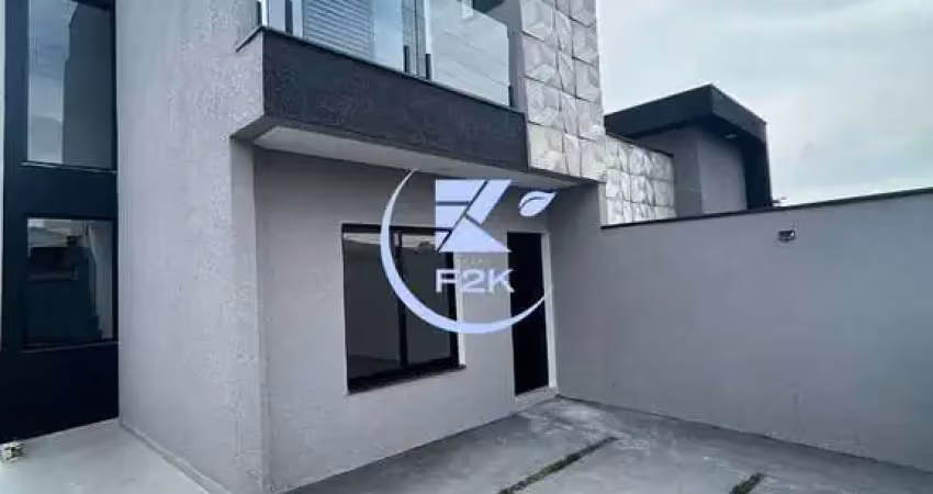 Maravilhoso sobrado recém construído à venda no jd universo, 3 dorms (1 suíte)