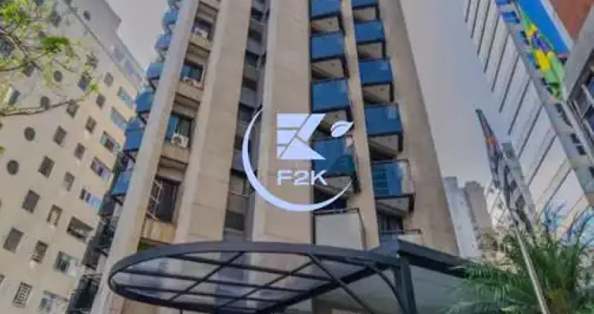 Loft para locação ou venda na av paulista, condomínio com lazer completo