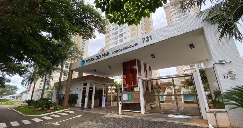 Apartamento com 3 dormitórios para alugar, 77 m² por r$ 2.450/mês - residencial eldorado - goiânia/go