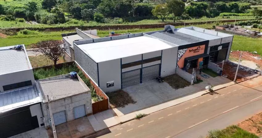 Galpão no residencial acropolle ii disponível para locação, 300m² - r$5.000,00 mensais - goiânia/go