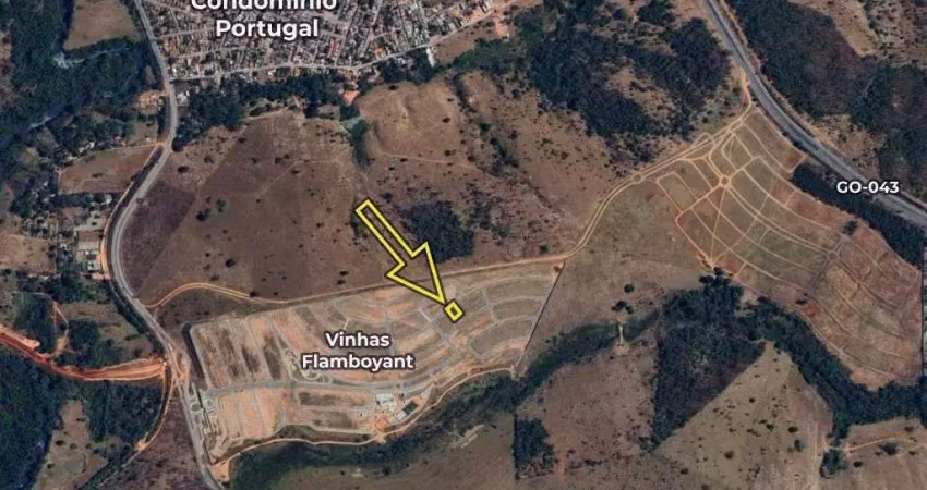 Lote de 270 m² à venda por R$ 405.000 no Vinhas Flamboyant - Goiânia/GO