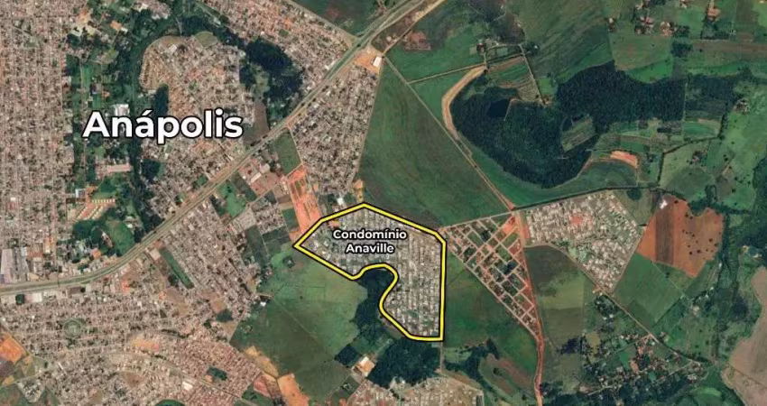 Lote de 623 m² à venda por r$ 695.000 no residencial anaville - anápolis/go
