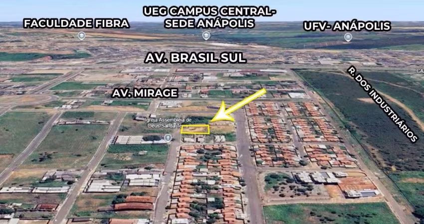 Terreno de 395 m² à venda por R$ 140.000 - Polocentro l - Anápolis