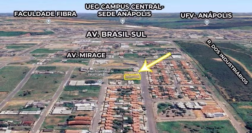 Terreno de 395 m² à venda por R$ 140.000 no Polocentro l - Anápolis