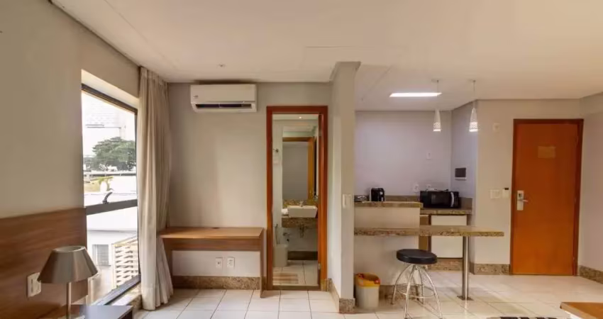 Flat de 27 m² à venda por r$ 250.000 - setor oeste - goiânia