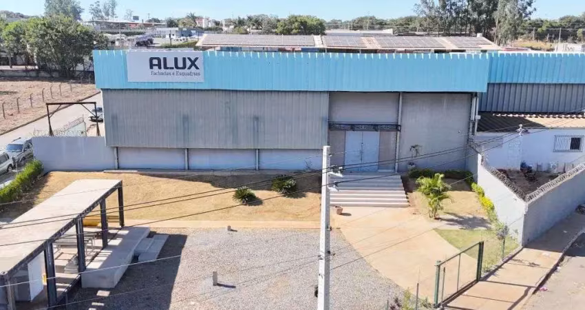Galpão de 1550 m² para alugar por r$ 22.500/mensais no jardim canedo iii - senador canedo/go