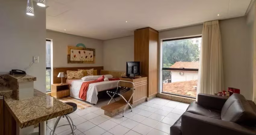 Flat de 33 m² à venda por r$ 260.000 no setor oeste - goiânia
