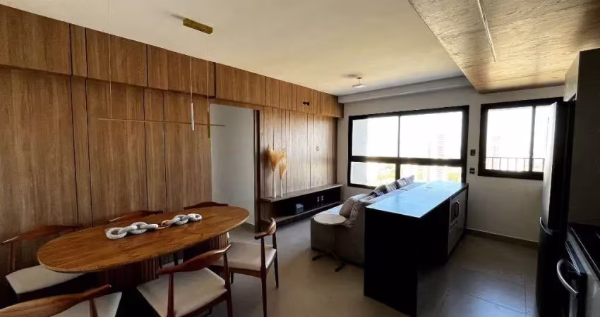 Apartamento de 62 m² com 02 quartos para alugar por r$ 6.300/mensais - setor bueno - goiânia