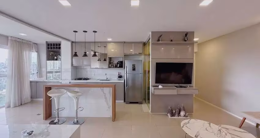 Apartamento de 80 m² com 02 quartos para alugar por r$ 7.200/mensais no jardim goiás - goiânia
