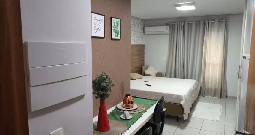 Flat com 1 dormitório, 26m² à venda no jardim goiás, proximo ao estádio serra dourada