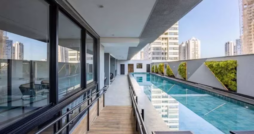 Apartamento com 1 dormitório à venda, 44 m² por r$ 650.000,00 - setor bueno - goiânia/go