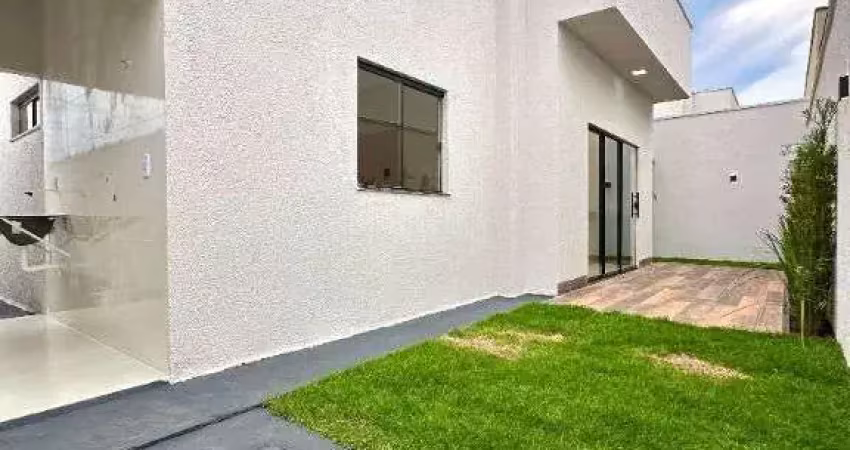 Casa de 124m² com 3 quartos à venda por r$ 480.000 no residencial monte de cristo em trindade/go