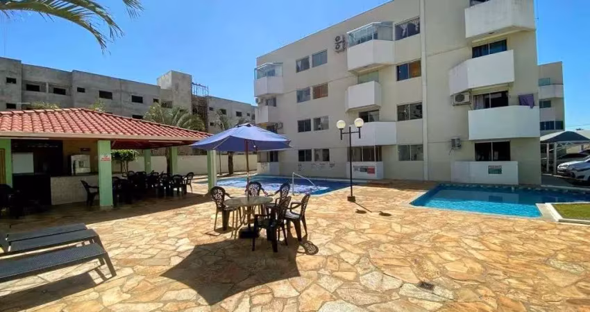 Apartamento de 53 m² com 02 quartos à venda por r$ 150.000,00 no residencial ilha bella ii, estância itaici em caldas novas/go