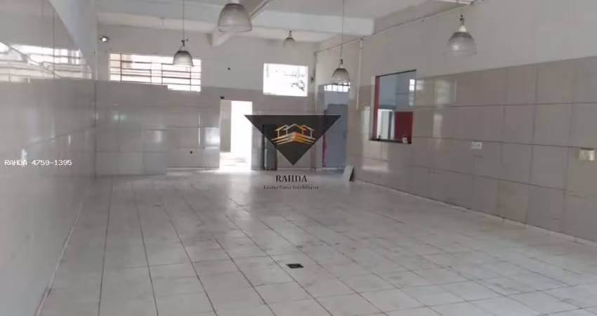 Salão comercial para locação em suzano, vila amorim, 3 banheiros