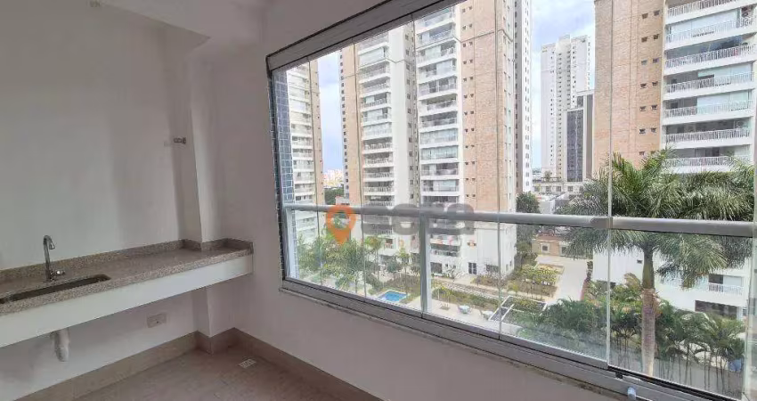 Apartamento com 2 dormitórios para alugar, 76 m² por r$ 4.550,00/mês - jardim aquarius - são josé dos campos/sp