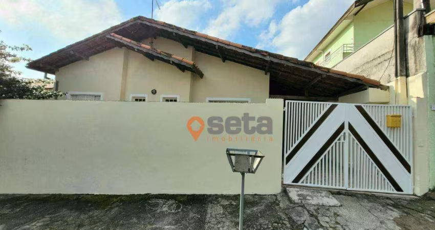 Casa com 3 dormitórios para alugar, 90 m² por R$ 3.241,95/mês - Jardim das Indústrias - São José dos Campos/SP