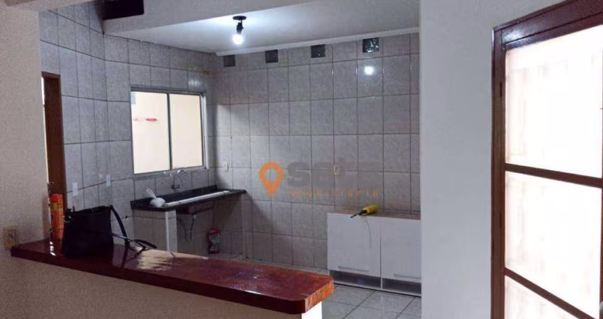 Casa com 2 dormitórios para alugar, 40 m² por R$ 1.919,08/mês - Jardim América - São José dos Campos/SP