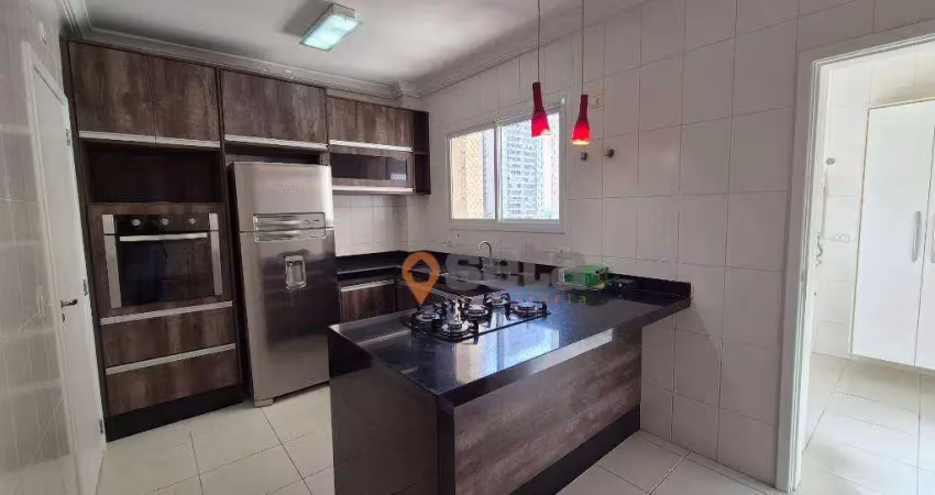 Apartamento para alugar, 132 m² por r$ 7.498,00/mês - jardim das indústrias - são josé dos campos/sp