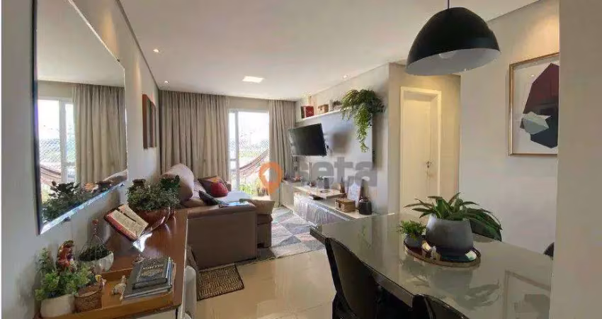 Apartamento com 2 dormitórios à venda, 60 m² por r$ 480.000,00 - parque industrial - são josé dos campos/sp
