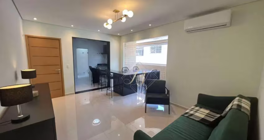 Apartamento com 2 dormitórios à venda, 91 m² - gonzaga - santos/sp !!!