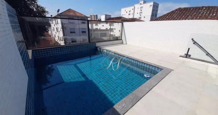 ACEITA IMÓVEL EM SANTOS COMO PARTE DE PAGAMENTO!!! IMPECÁVEL, REFORMADA, PISCINA, CHURRASQUEIRA NO BAIRRO BOQUEIRÃO EM SANTOS!!!