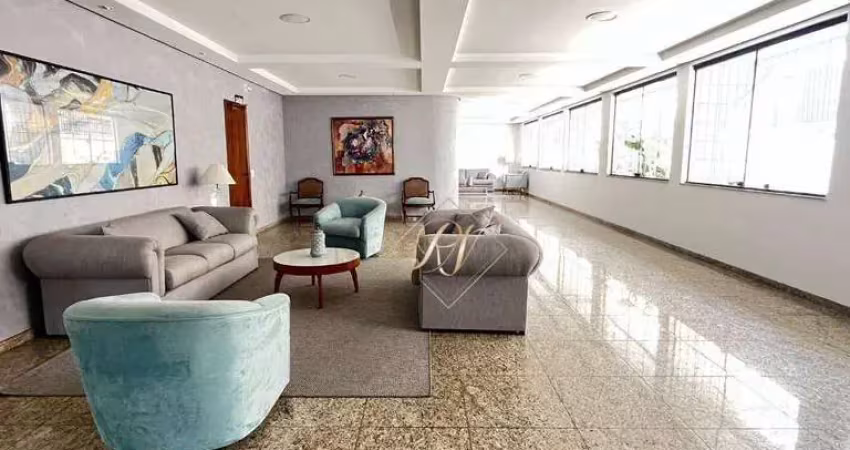 Varanda na sala, apartamento com 3 dormitórios, super amplo e espaçoso, 2 vagas de garagem, no bairro gonzaga em santos!!!