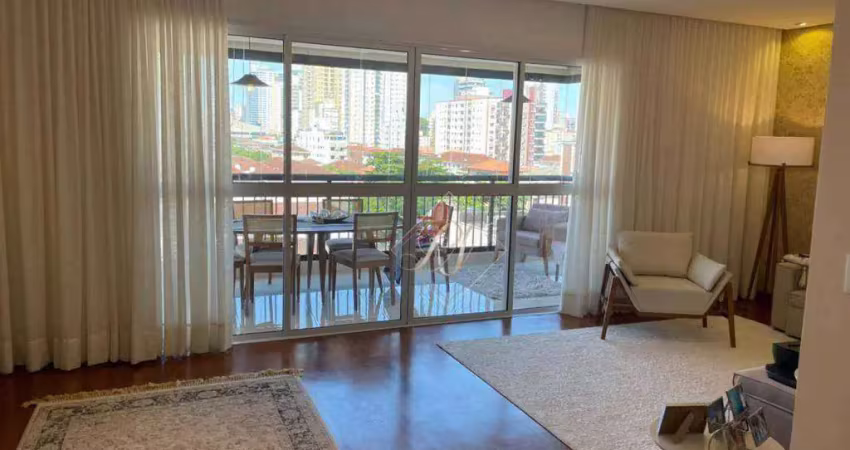 Maravilhoso Apartamento, Alto Padrão, Varanda na sala, lazer completo em Santos!!!