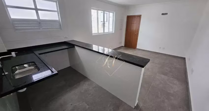 Prédio novo, 2 elevadores, piso em todo o apartamento, na cidade de santos!!!
