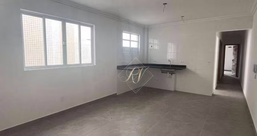 APARTAMENTO COM 2 DORMITÓRIOS, FRENTE, SACADA, PRÉDIO NOVO, VAGA DEMARCADA NA CIDADE DE SANTOS!!!