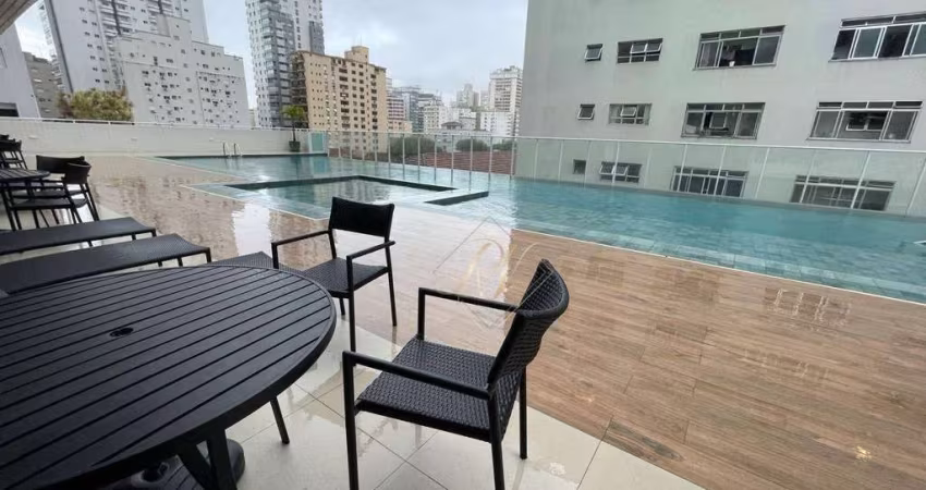 Apartamento com 2 dormitórios à venda, 108 m² por R$ 1.429.000,00 - Pompéia - Santos/SP