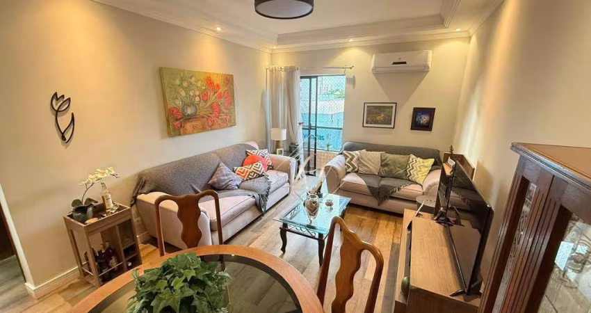 SACADA NA SALA E DORMITÓRIO!!! Apartamento, vista livre, sacada na sala e um dormitório no bairro Ponta da Praia em Santos!!!