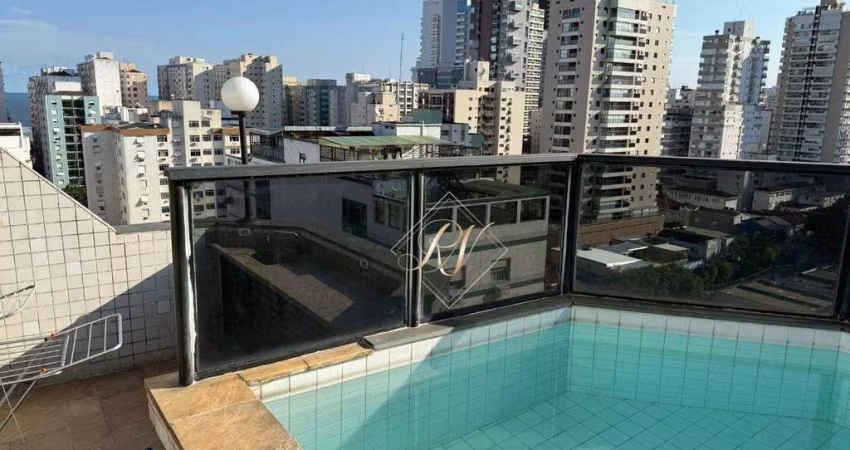 Apartamento com 1 dormitório à venda, 74 m² por R$ 874.000,00 - Pompéia - Santos/SP
